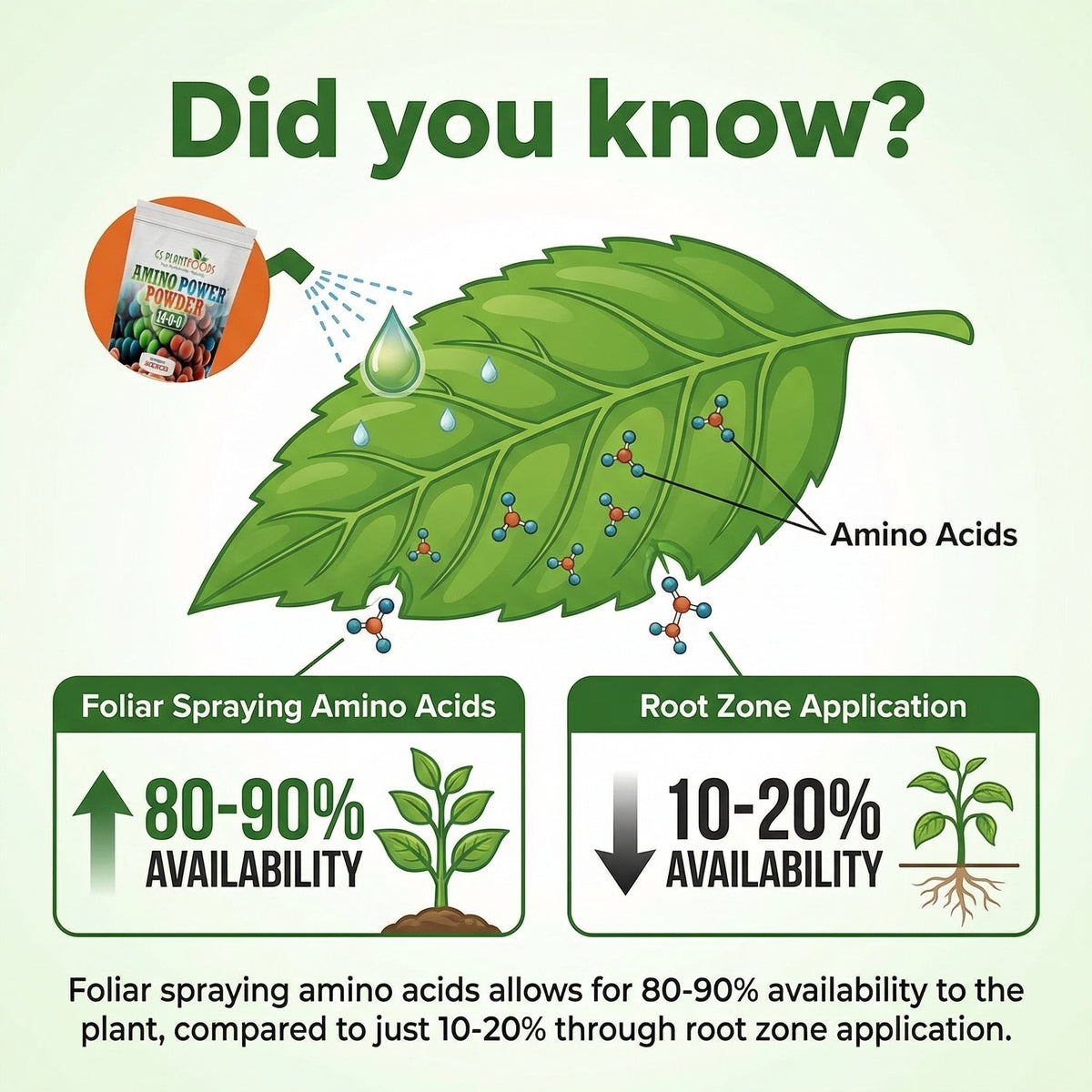 Amino Power – Plant-Based Nitrogen Fertilizer | GS Plant Foods, view 3