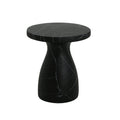 Outdoor / Indoor Travertine Side Table Lightweight