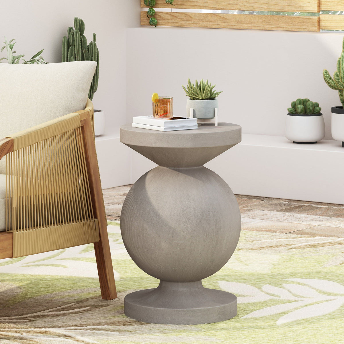 End Table, Outdoor - Natural, view 2
