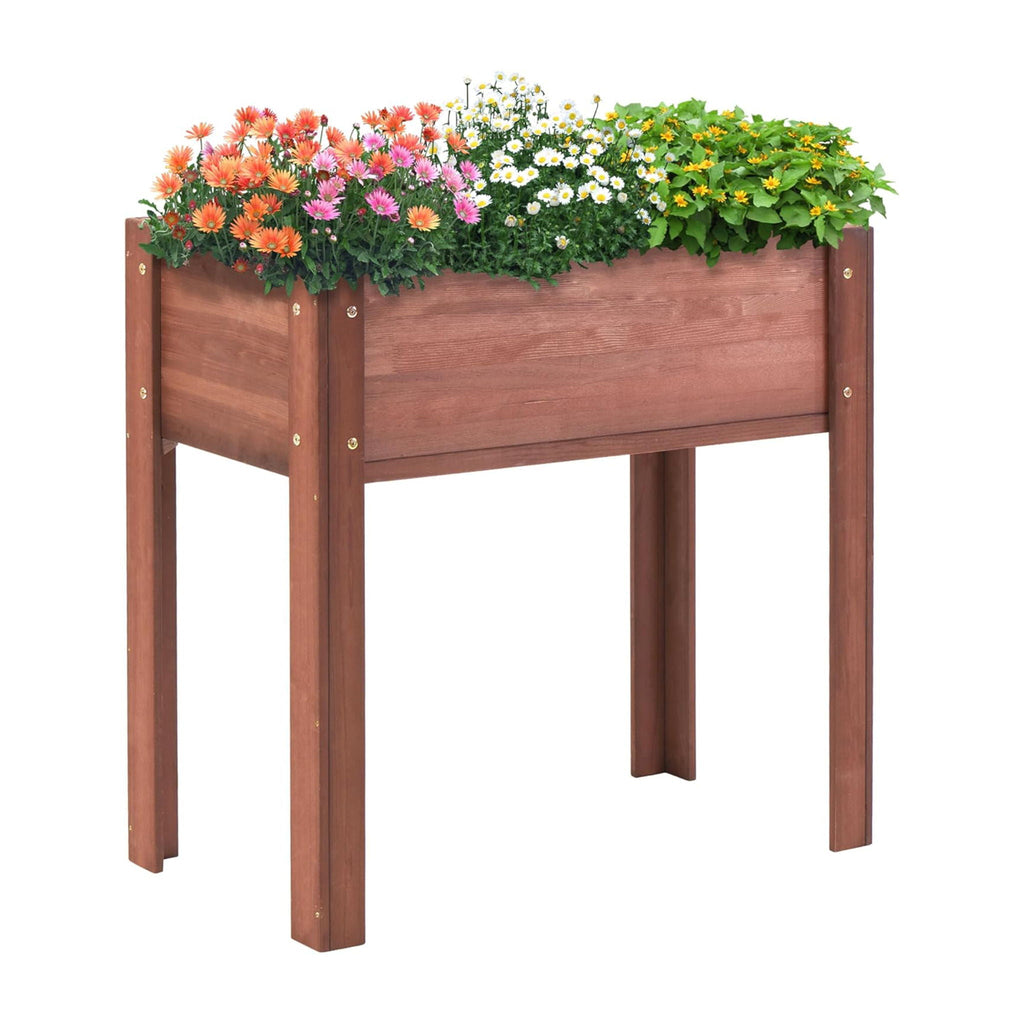 Raised Garden Bed With Legs, Elevated Planter Box For Outdoor Plants, view 4