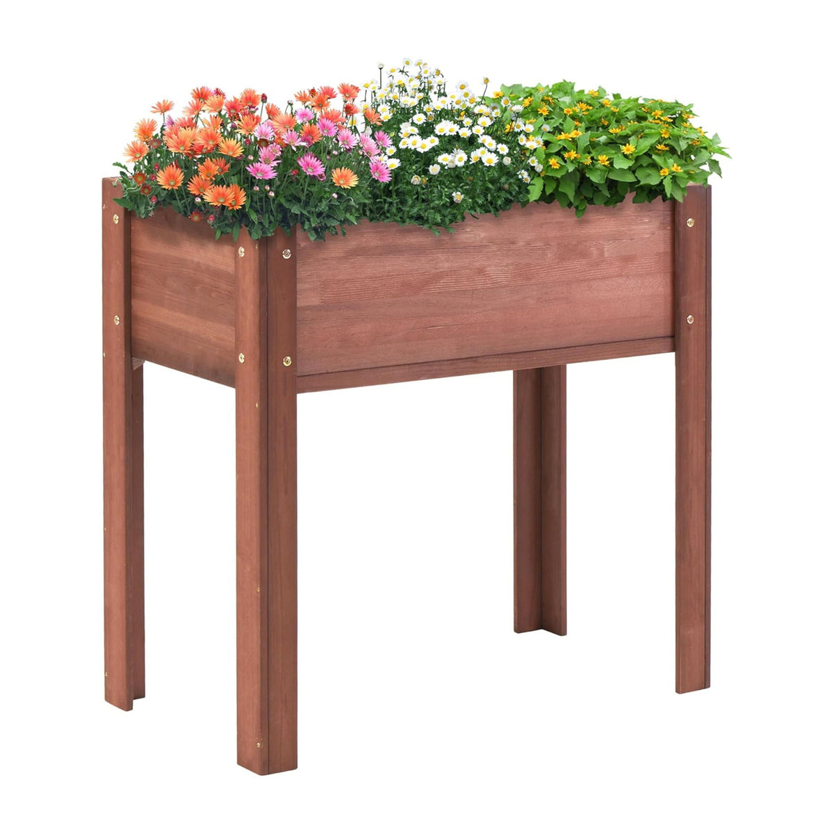 Raised Garden Bed With Legs, Elevated Planter Box For Outdoor Plants, view 4