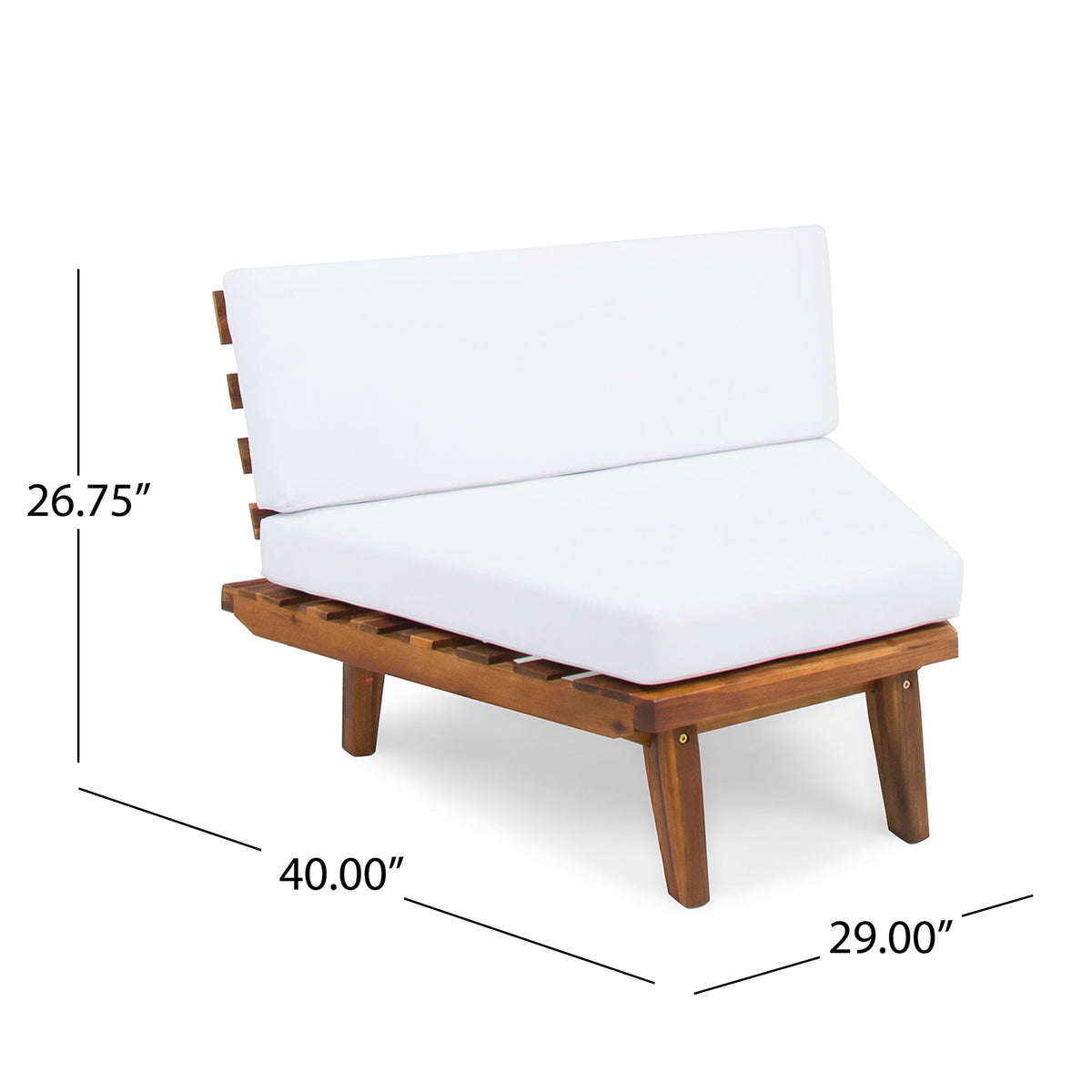 Hillcrest 2 Piece Outdoor Set Sofa Corner and Table, view 2