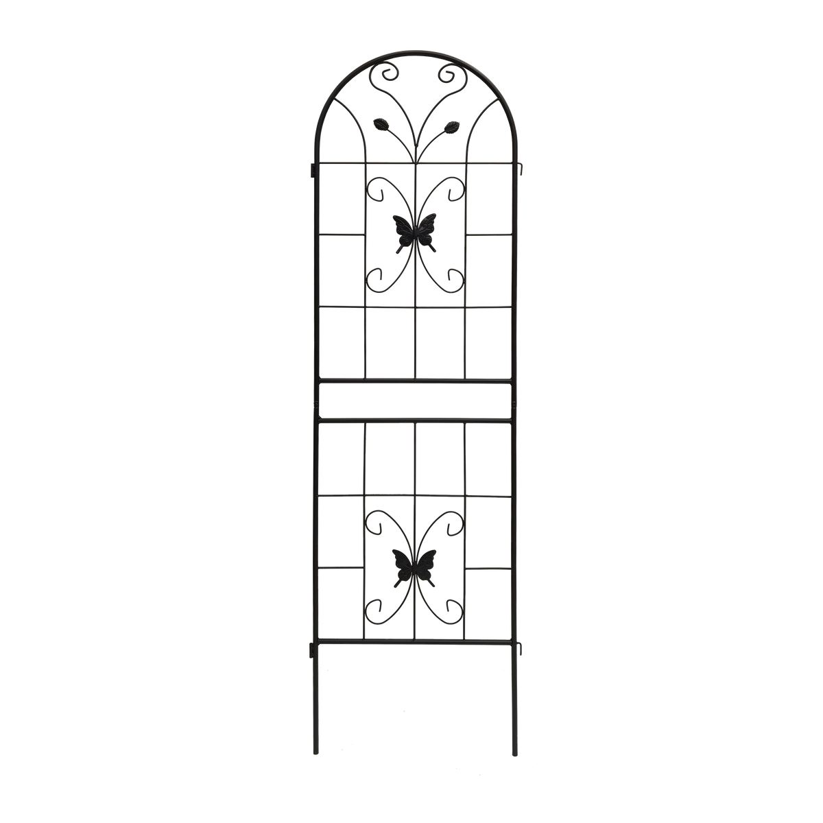 2 Pack Metal Garden Trellis 71" x 19.7" Rustproof Outdoor Support, view 10