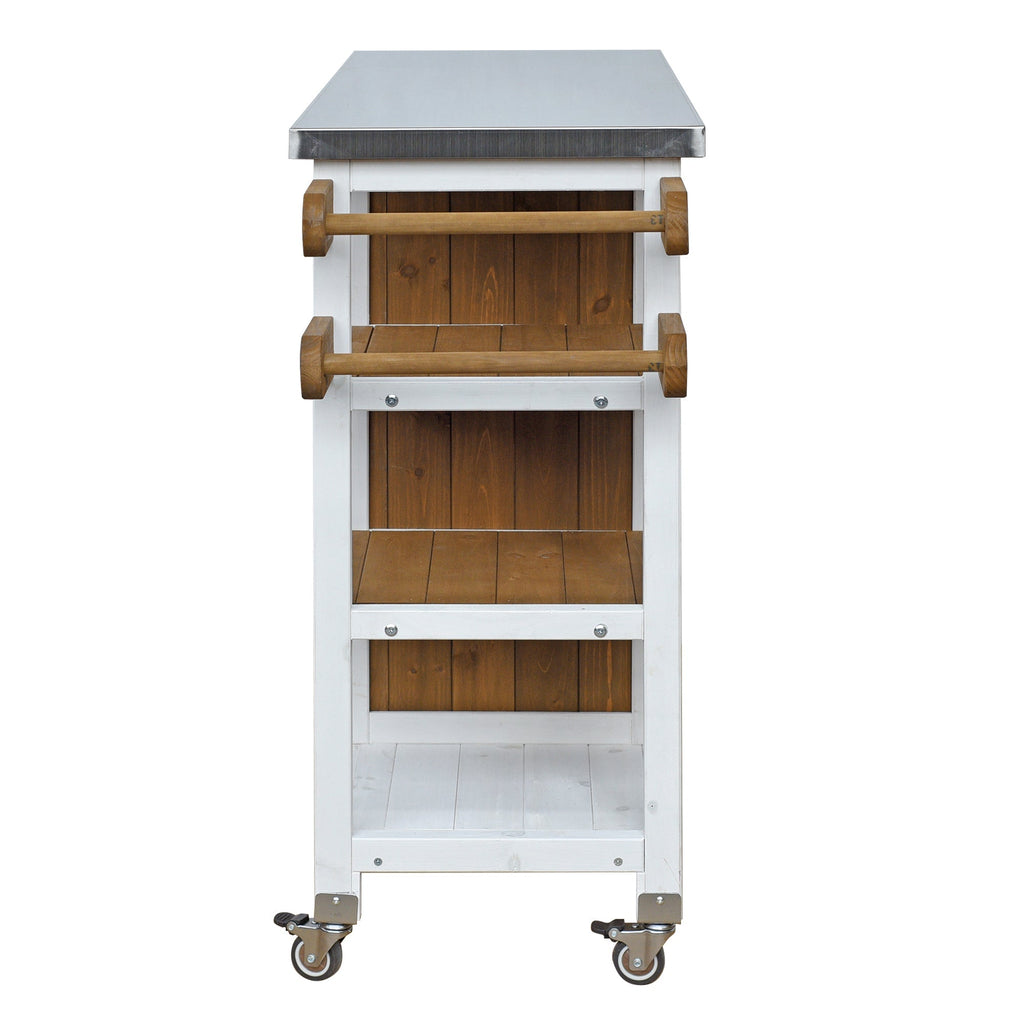 Foldable Outdoor Kitchen Island Patio Prep Station, view 12