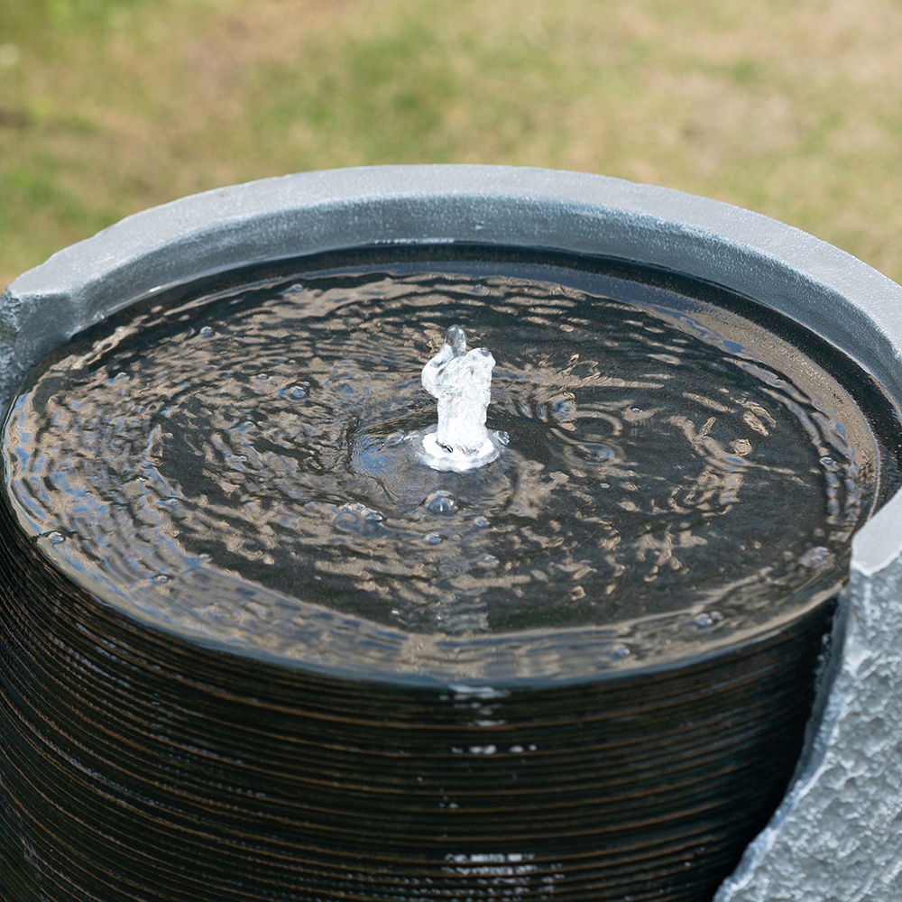 Indoor Outdoor Water Fountain Unique Broken Urn Fountain, view 7