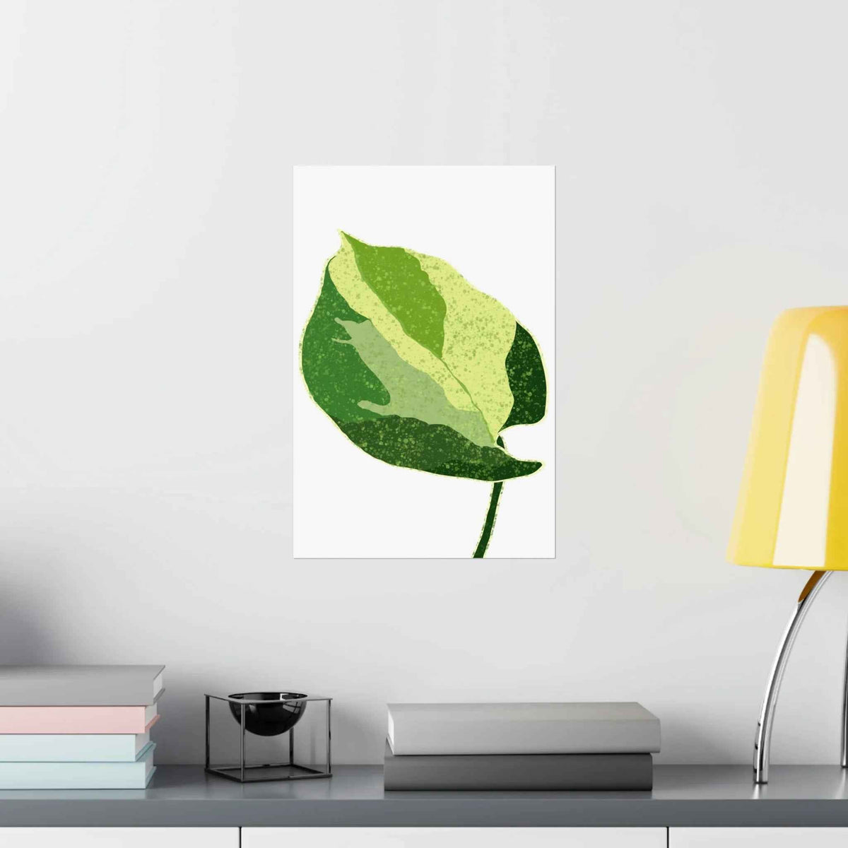 Manjula Pothos Illustrated Botanical Print – Unframed Wall Art, view 13