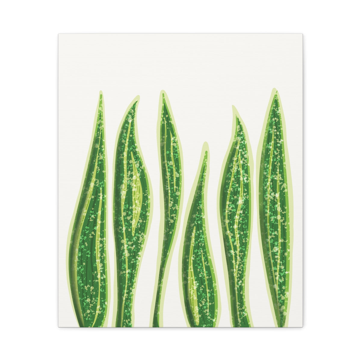 Snake Plant Canvas Print – Botanical Wall Art, view 11