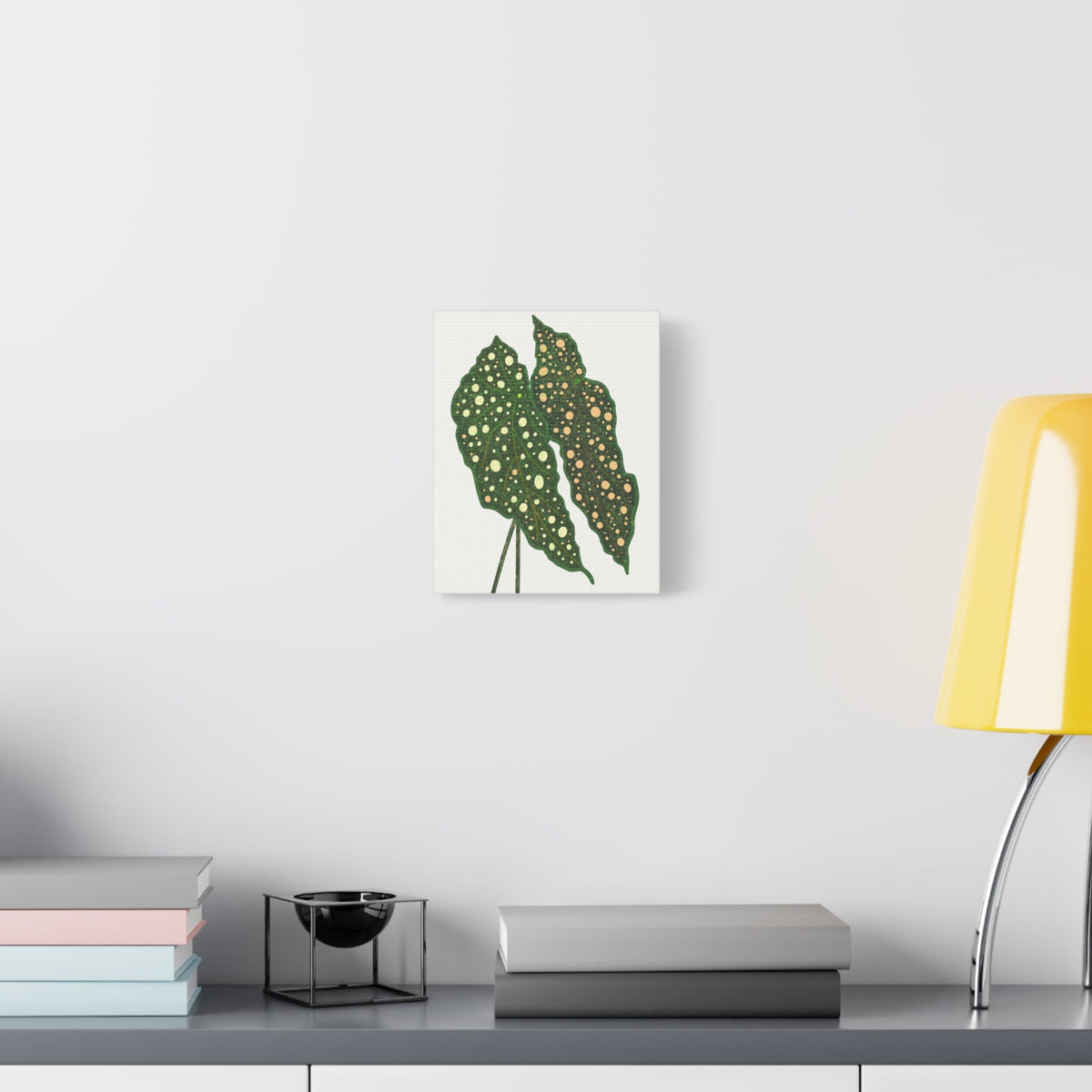 Begonia Maculata Canvas Print – Botanical Wall Art