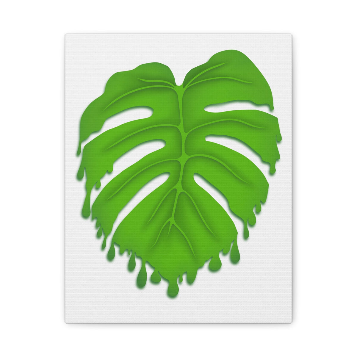 Melting Monstera Canvas Print – Botanical Wall Art, view 9