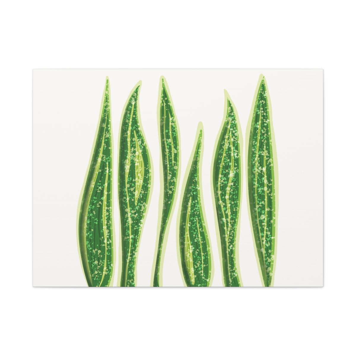Snake Plant Canvas Print – Botanical Wall Art, view 6