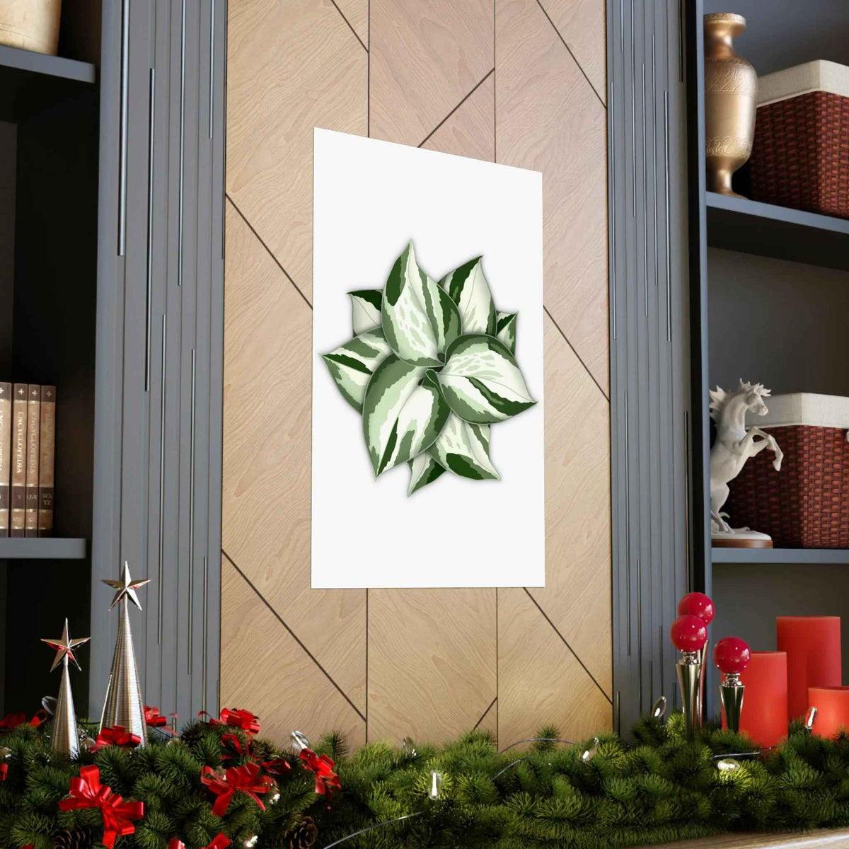 Manjula Pothos Botanical Print – Unframed Wall Art, view 10