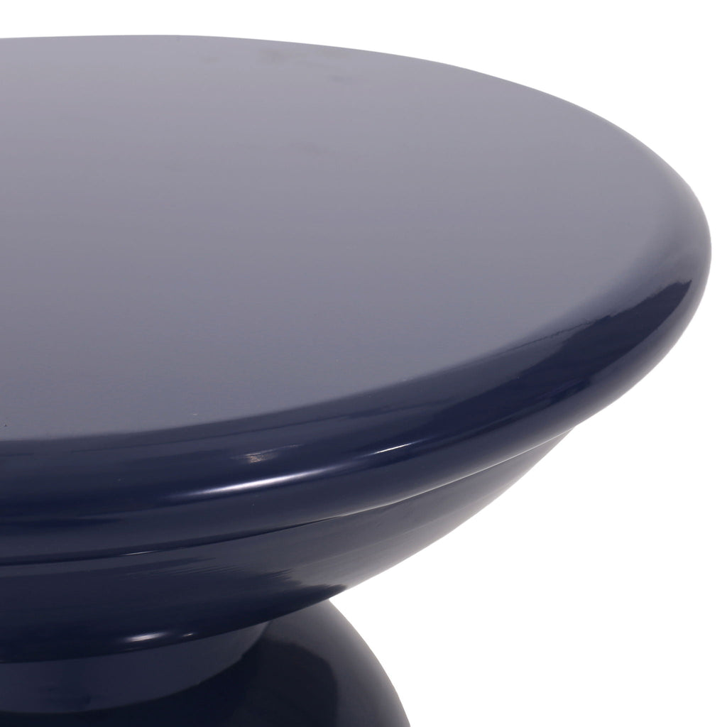 Outdoor Modern Metal End Large Table, view 8
