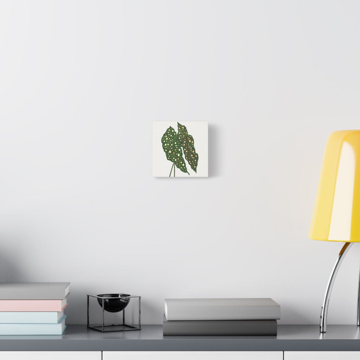 Begonia Maculata Canvas Print – Botanical Wall Art