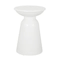 Outdoor Modern Metal End Large Table, view 2