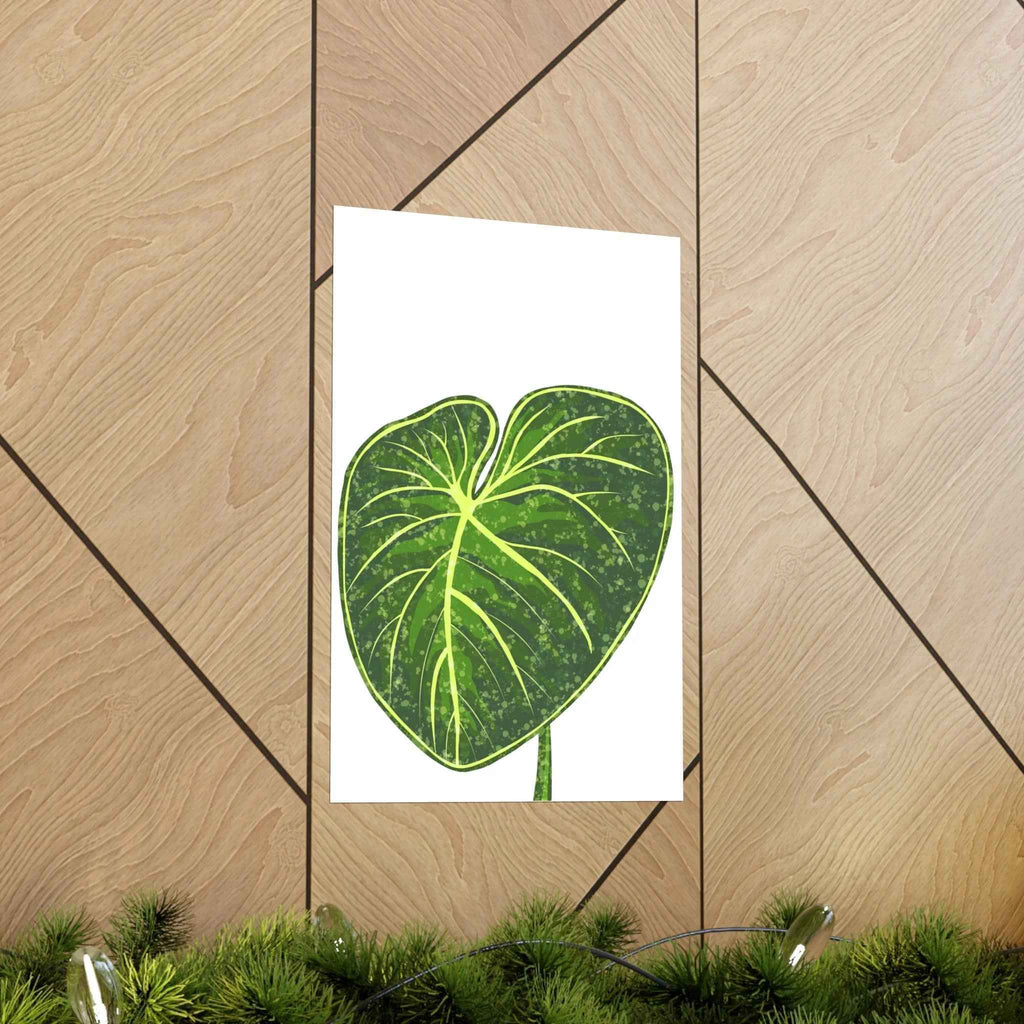 Philodendron Gloriosum Botanical Print – Unframed Wall Art, view 5