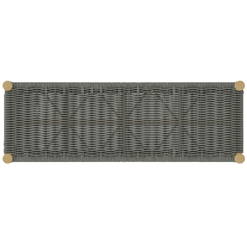 Dahlia - Outdoor Indoor Contemporary Bench, view 3