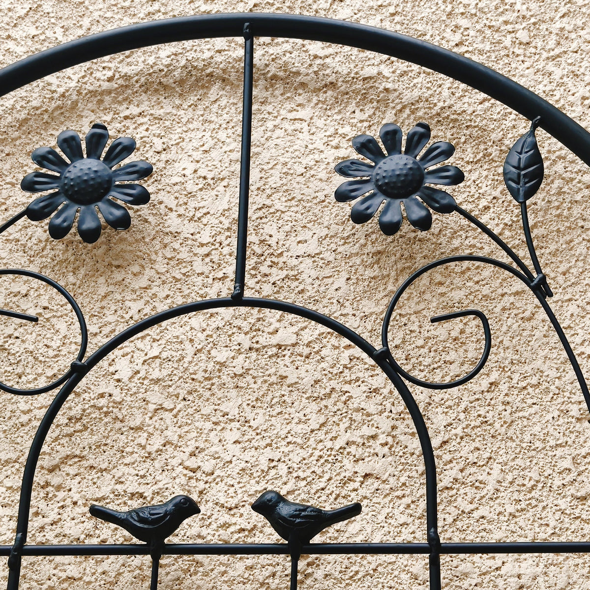 2 Pack Metal Garden Trellis 86.7" x 19.7" Rustproof Trellis for Climbing Plants, view 9