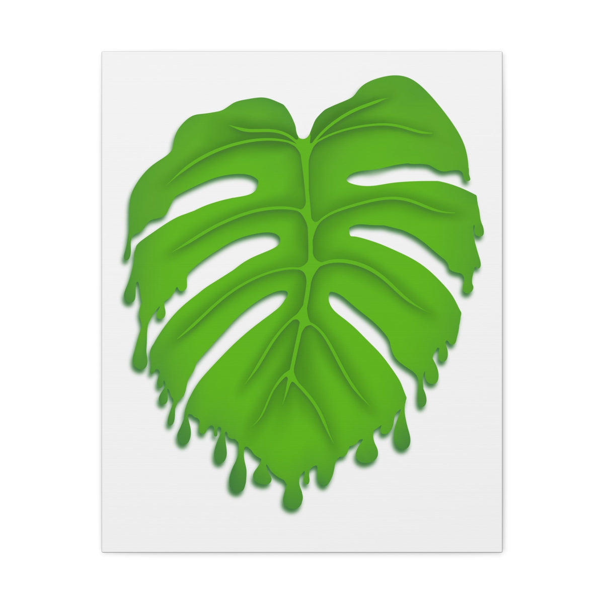 Melting Monstera Canvas Print – Botanical Wall Art, view 12