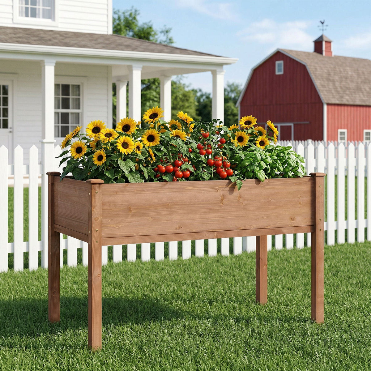 Elevated Raised Garden Bed For Outdoor, view 10