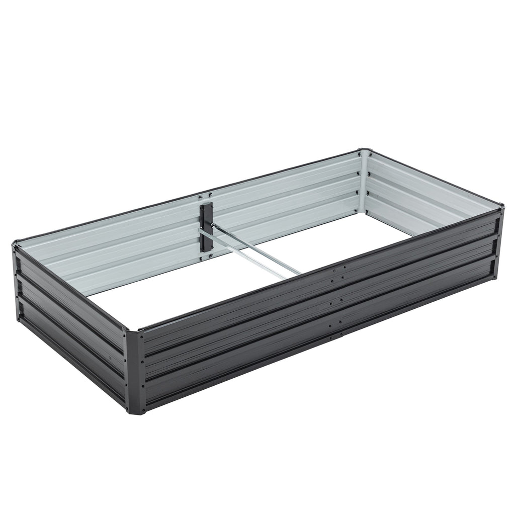6x3x1 FT Metal Raised Garden Bed Outdoor Planter, view 8