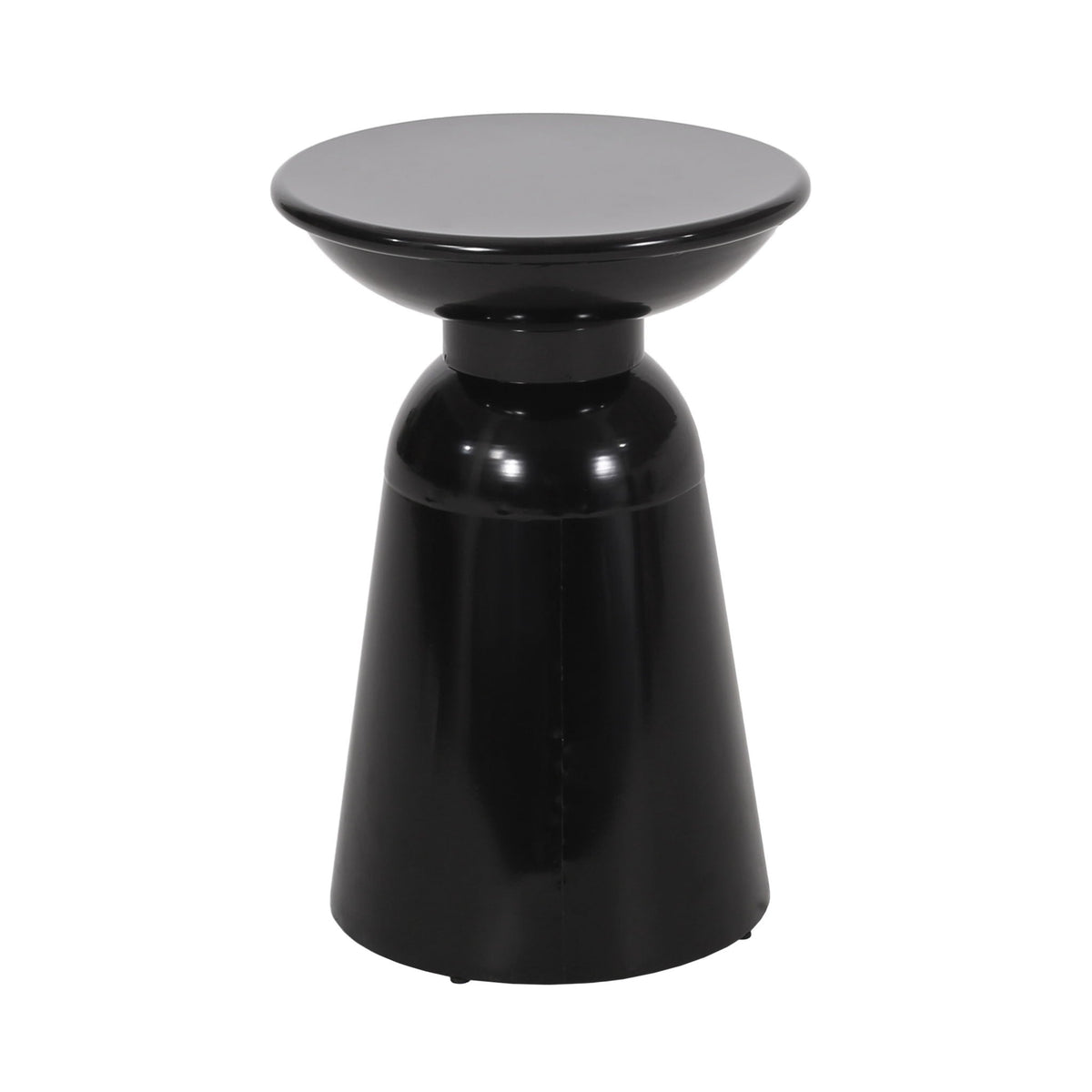 Serenita Outdoor Side Tables With Flared Design (Set of 2), view 13