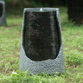 Indoor Outdoor Water Fountain Unique Broken Urn Fountain, view 5