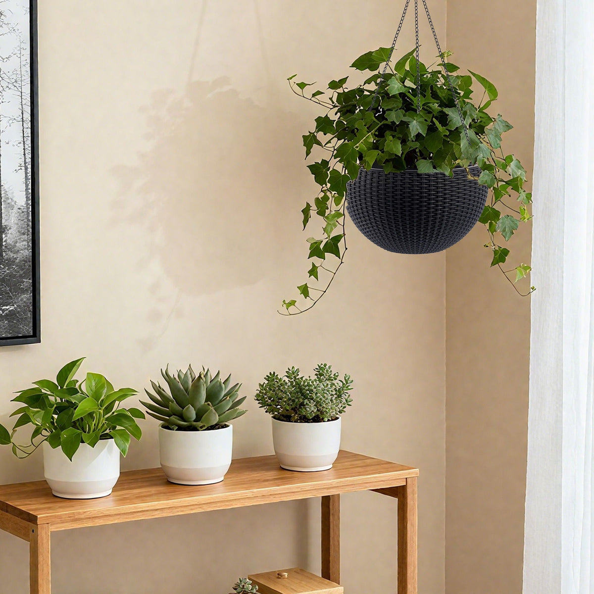 Self Watering Hanging Planter, view 12