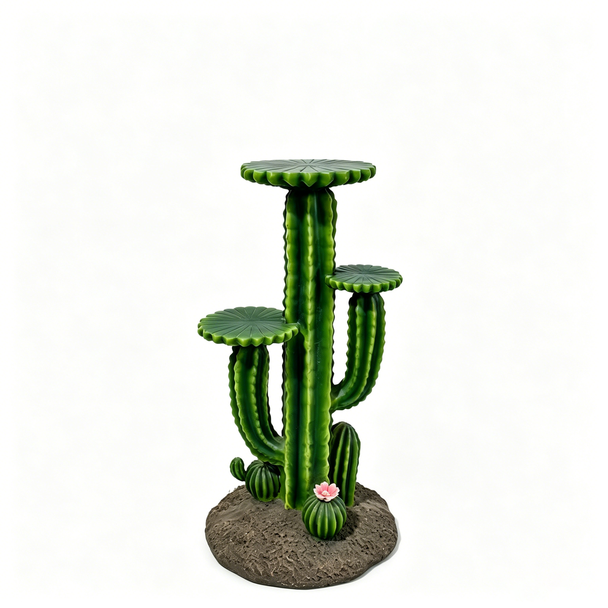 32" resin saguaro cactus plant stand, view 6