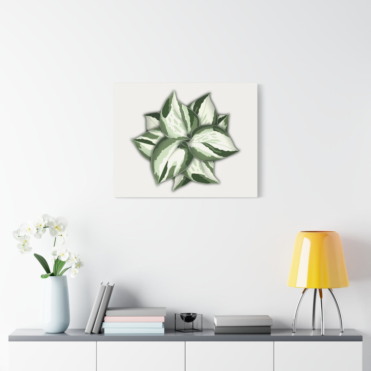 Manjula Pothos Canvas Print – Botanical Wall Art