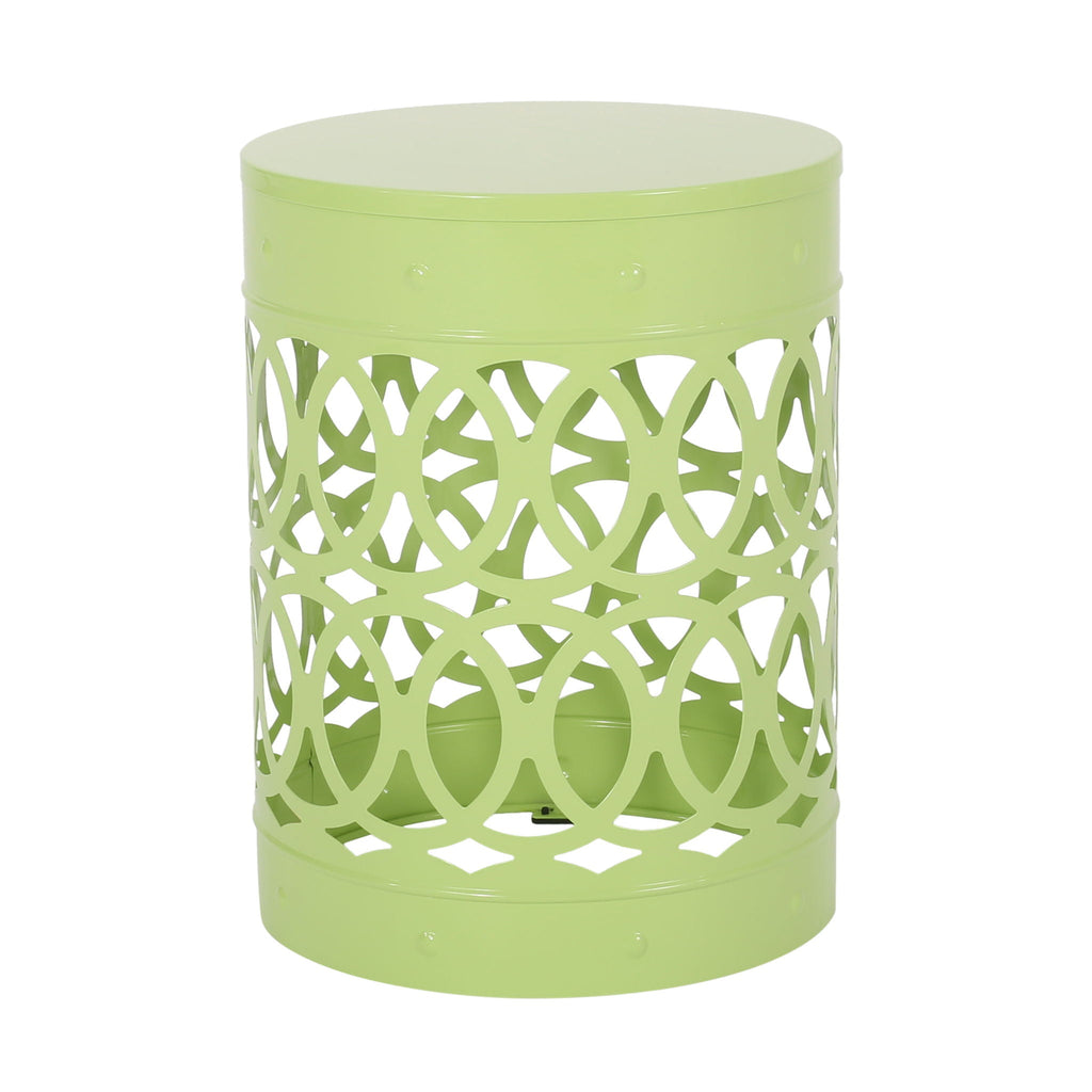 Outdoor Metal Side Table Set of 2, view 11