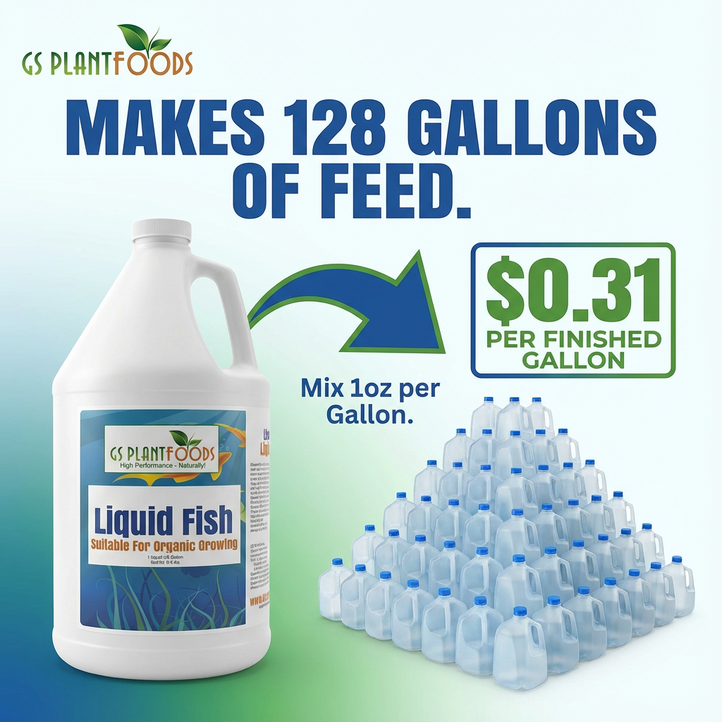 Organic Liquid Fish Fertilizer – NPK 2-3-1, view 4