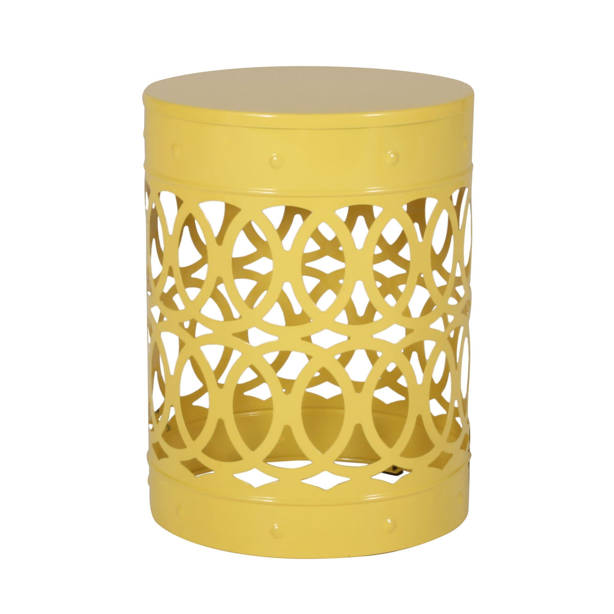 Outdoor Metal Side Table Set of 2, view 12