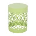 Outdoor Metal Large End Table, Modern Design, view 3