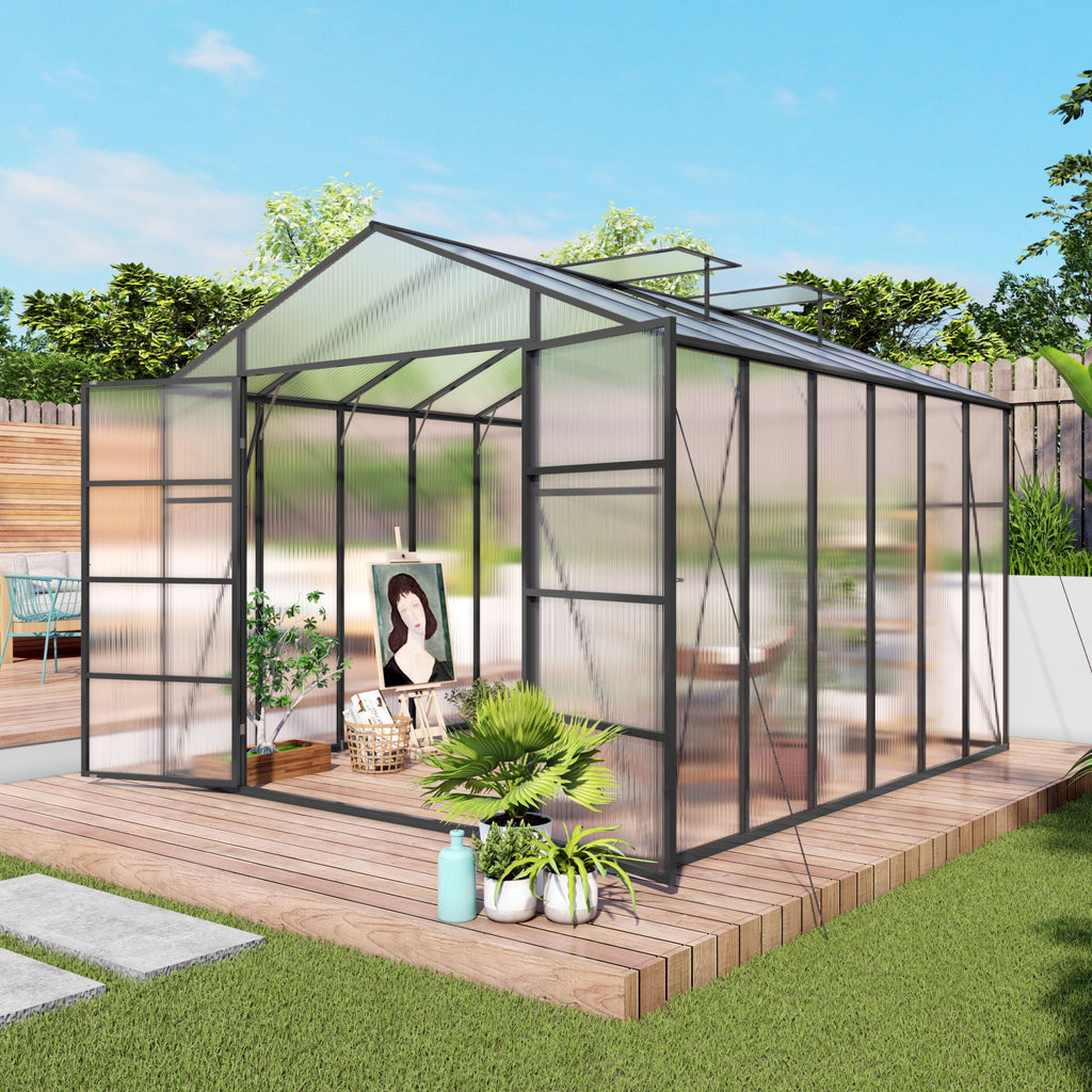 Gain Height Windproof house All Season Outdoor Garden Shelter, view 12