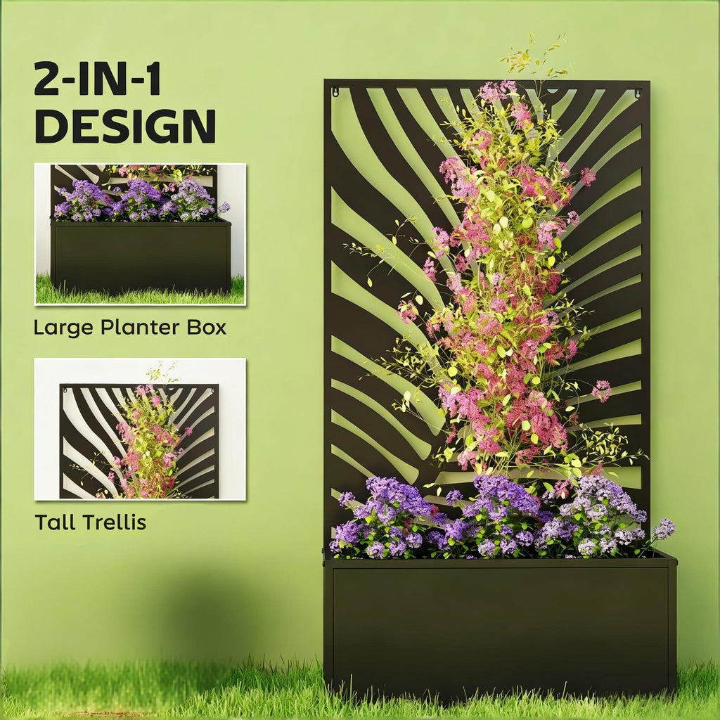 Freestanding Plant Bed, Wall Mounted Flower Bed, Raised Garden Bed, view 7