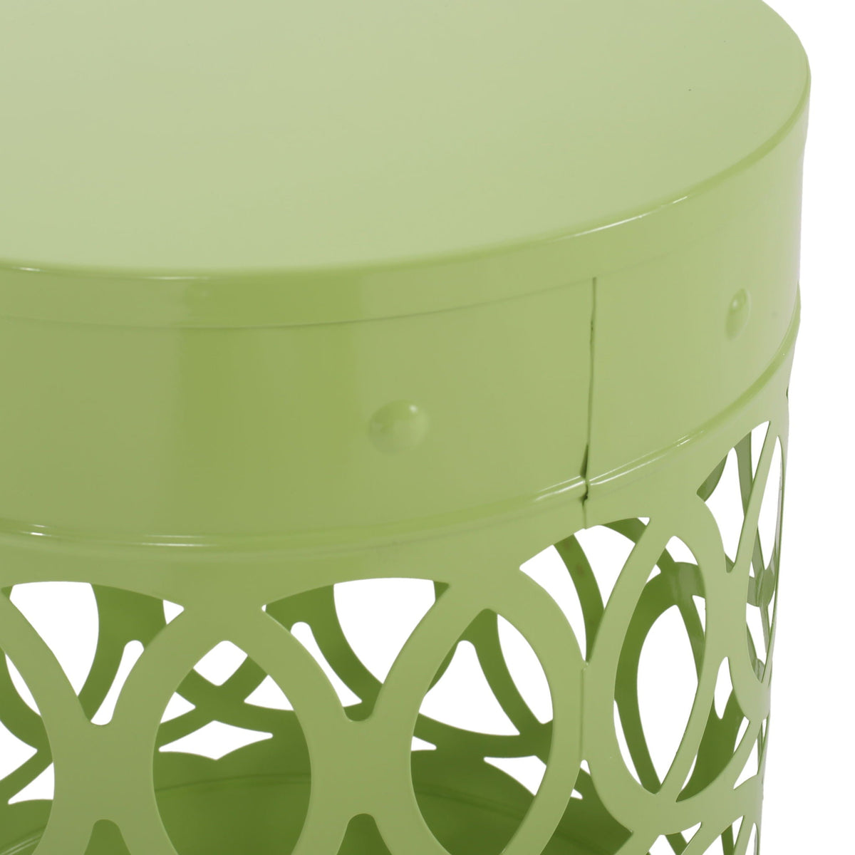 Outdoor Metal Side Table Set of 2, view 13