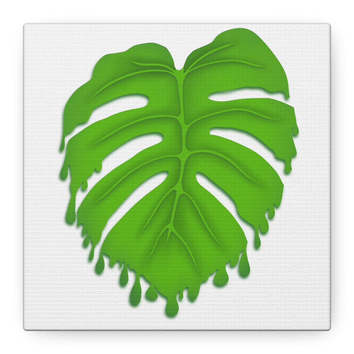 Melting Monstera Canvas Print – Botanical Wall Art, view 15