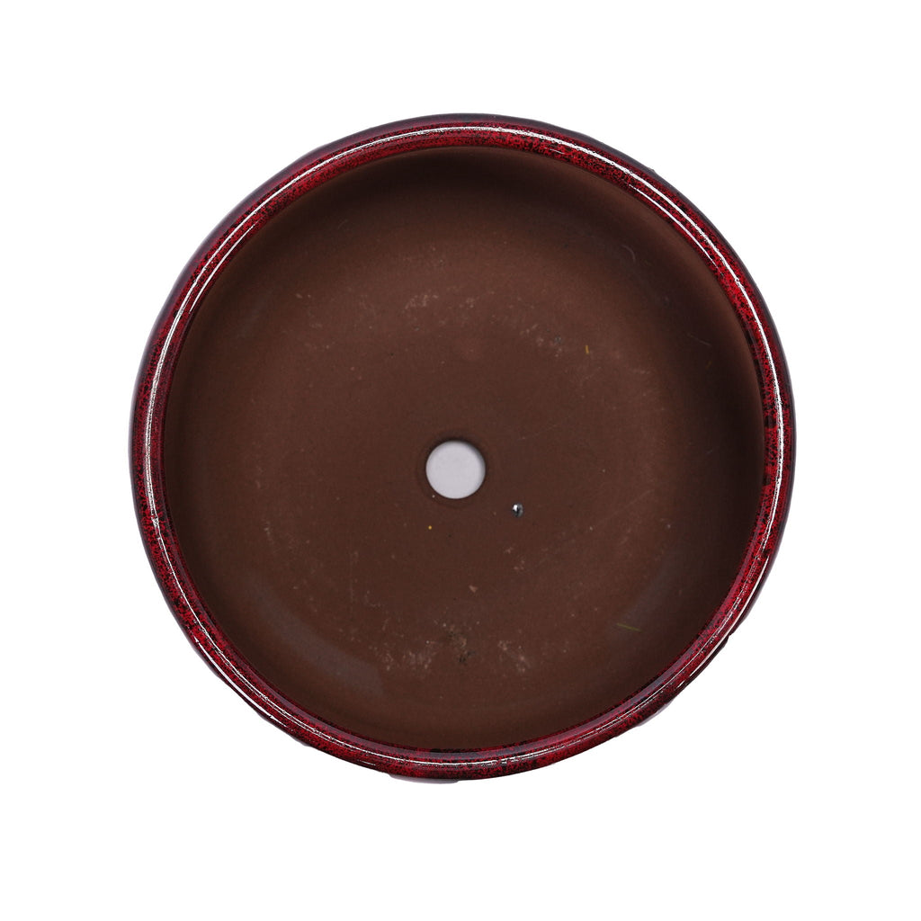 4 Pieces Planter Pot, Indoor Outdoor Flowerpot For Patio, Garden, Or Windowsills - Bean Paste Red, view 5