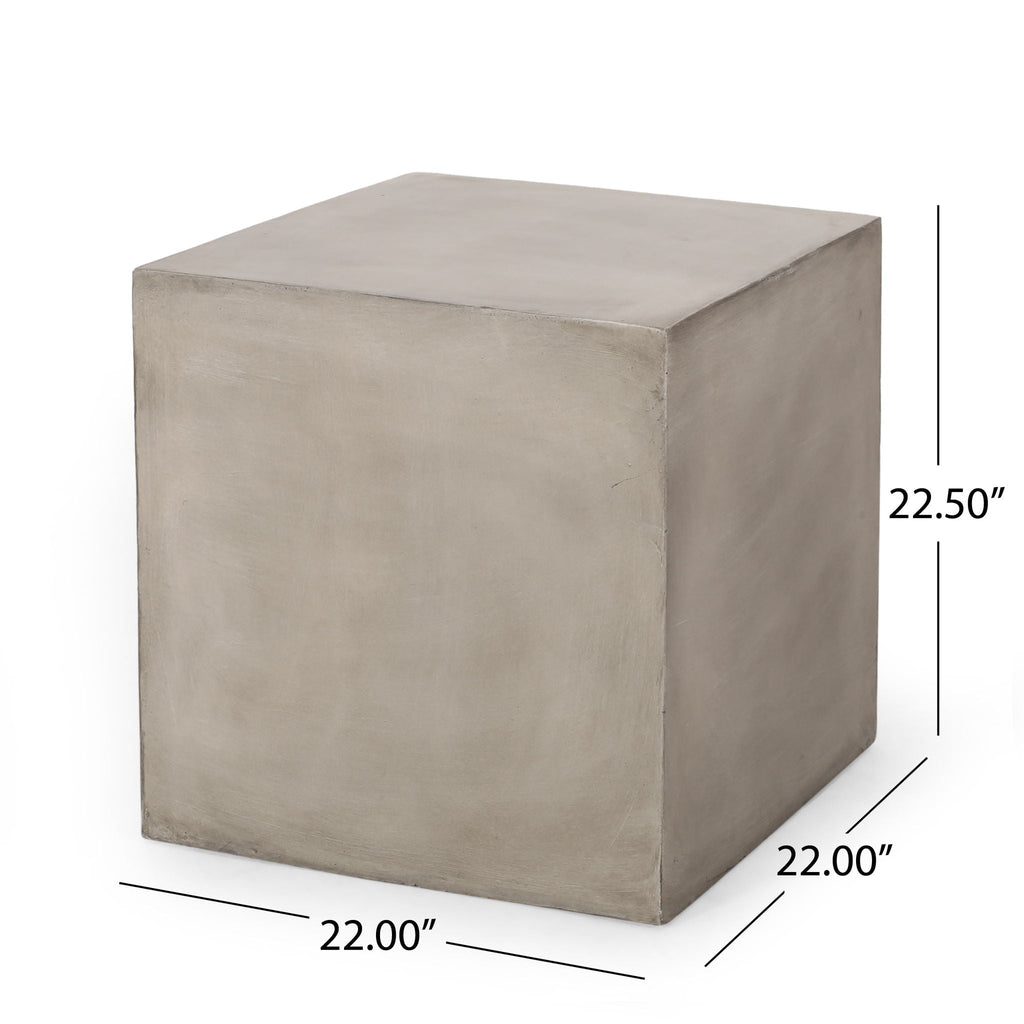 Outdoor Indoor Square Lightweight Side Table, view 11