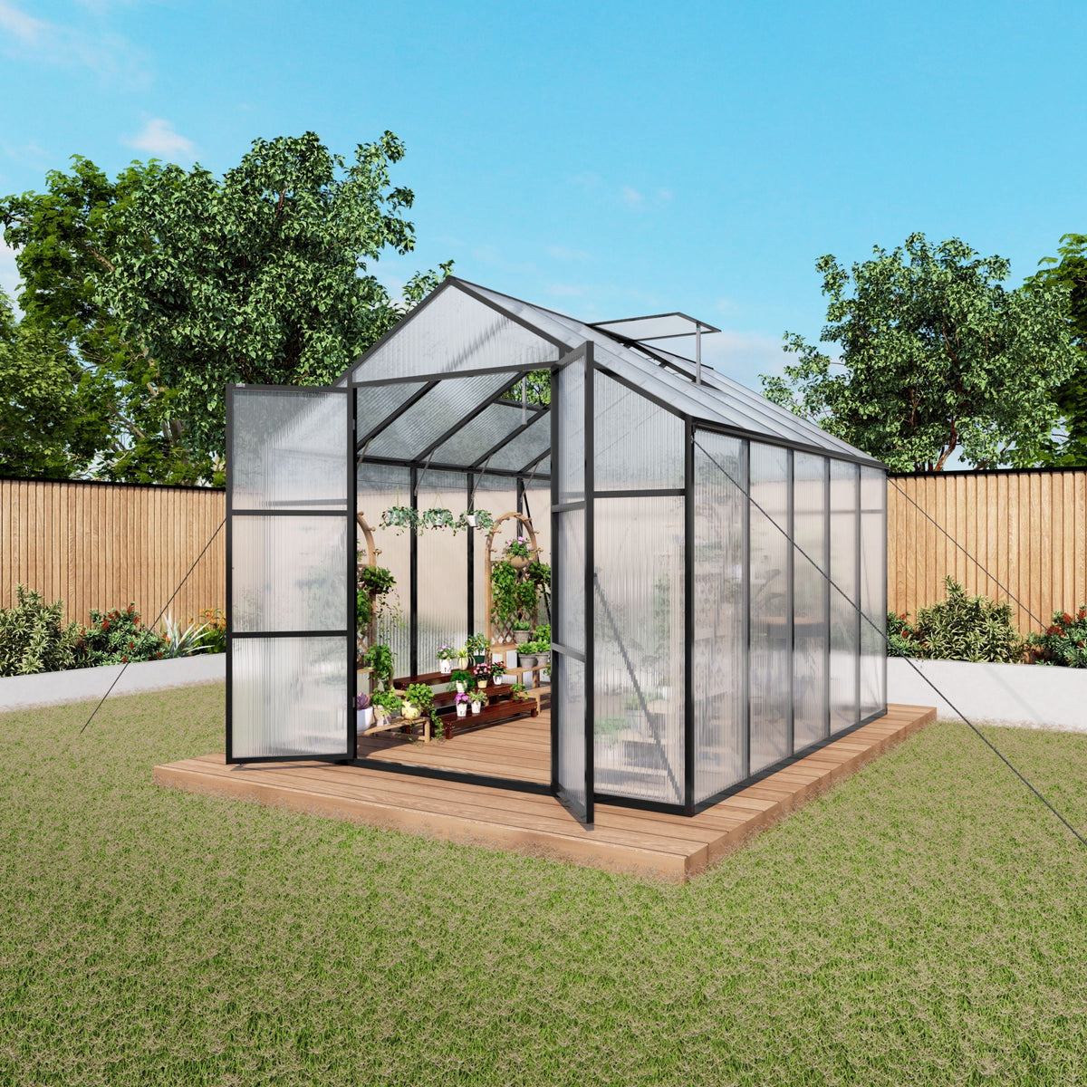 Gain Height Windproof All Season Outdoor Garden Shelter, view 5
