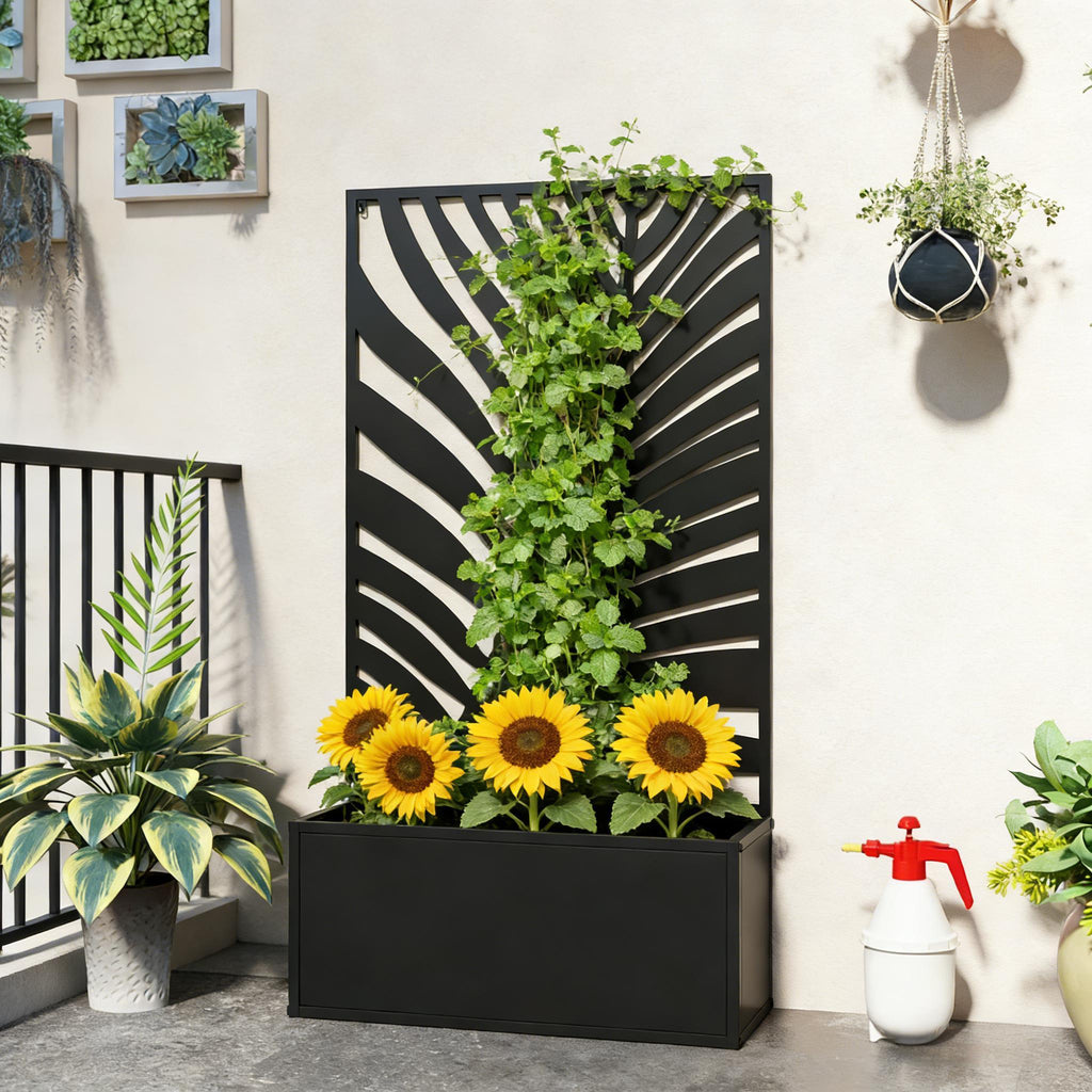 Freestanding Plant Bed, Wall Mounted Flower Bed, Raised Garden Bed, view 3