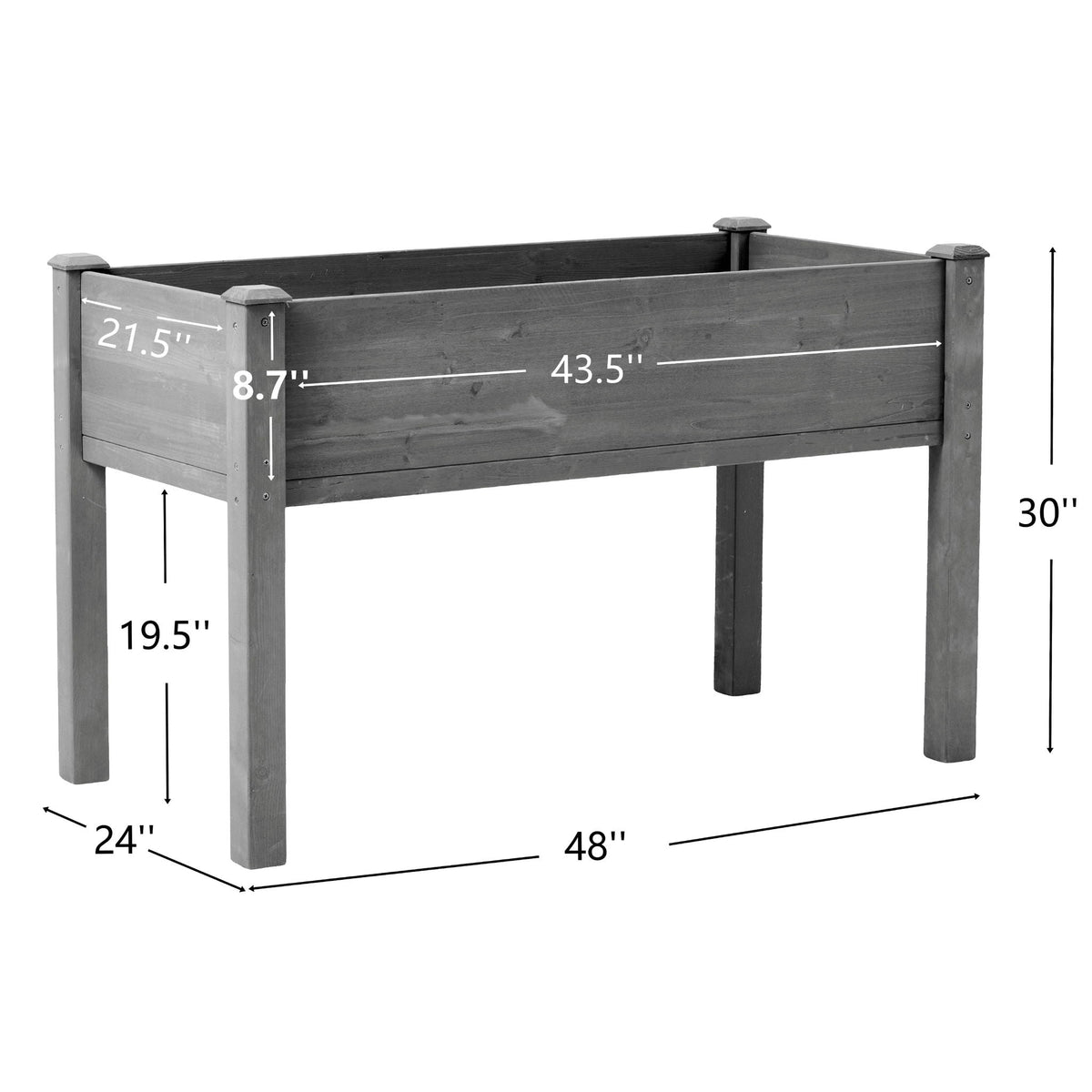 Elevated Raised Garden Bed For Outdoor, view 14