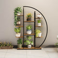 62.2" metal plant stand with grow lights