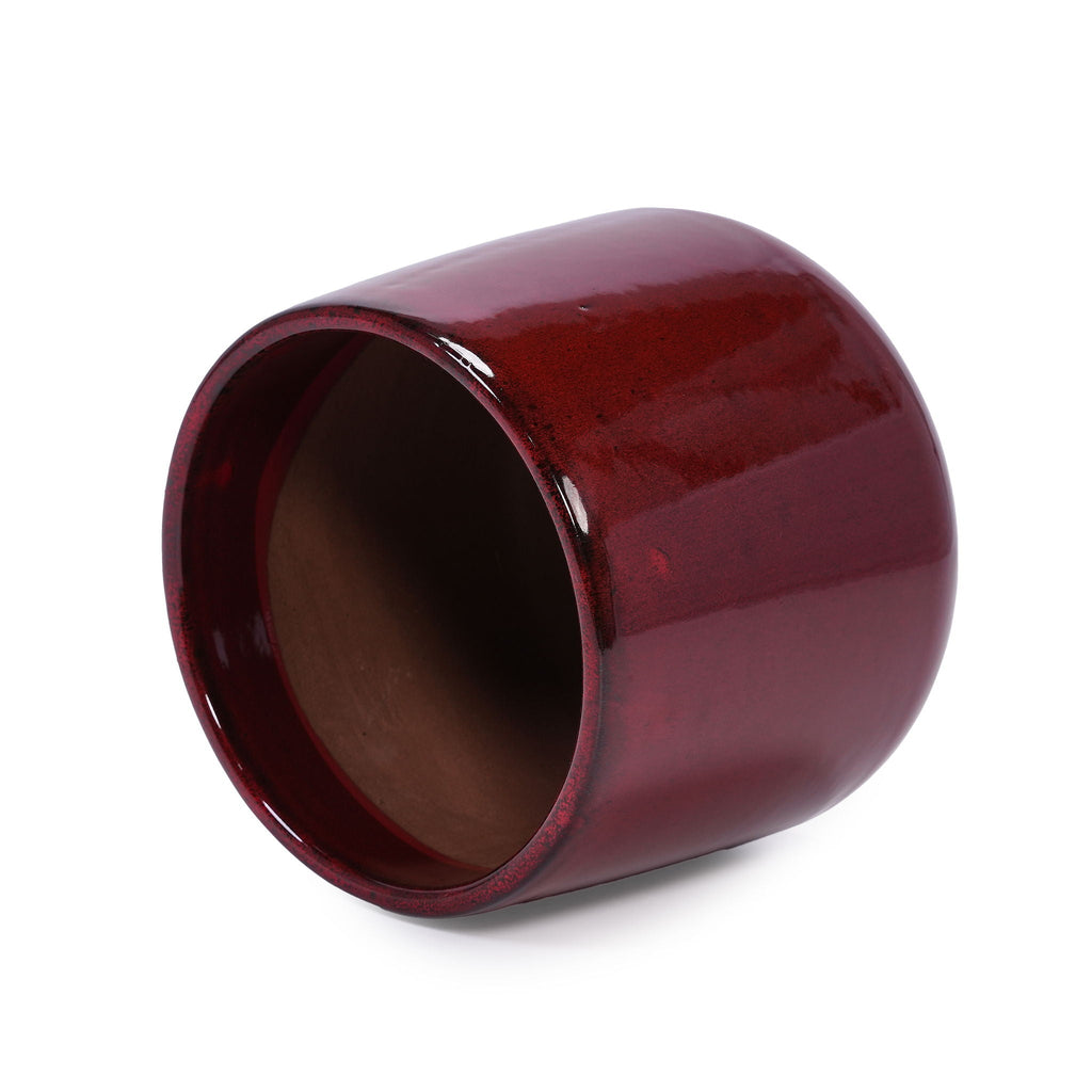 4 Pieces Planter Pot, Indoor Outdoor Flowerpot For Patio, Garden, Or Windowsills - Bean Paste Red, view 6