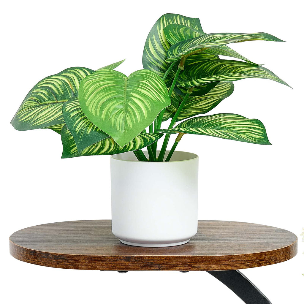 62" arched 8-tier lighted plant shelf, view 2