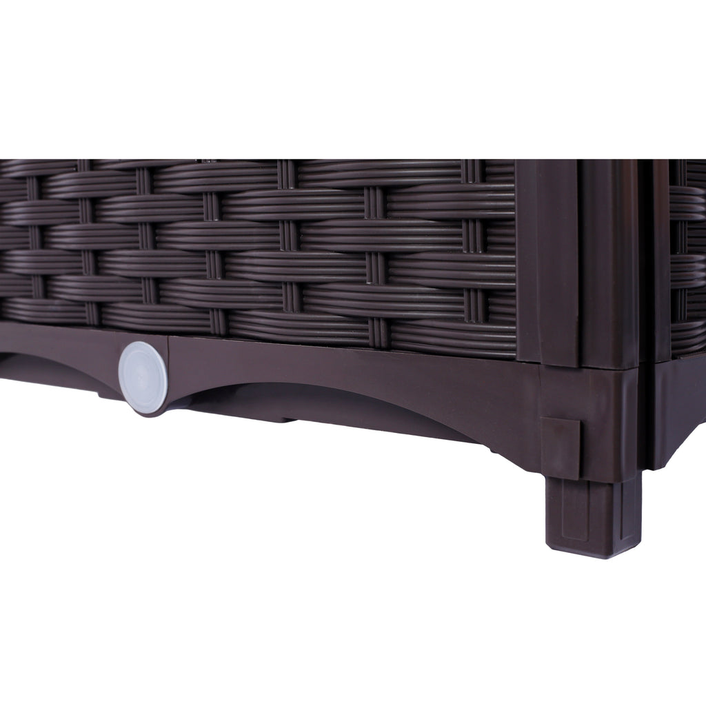Self-Watering Deep Raised Garden Bed Planter Box - Polypropylene, view 8