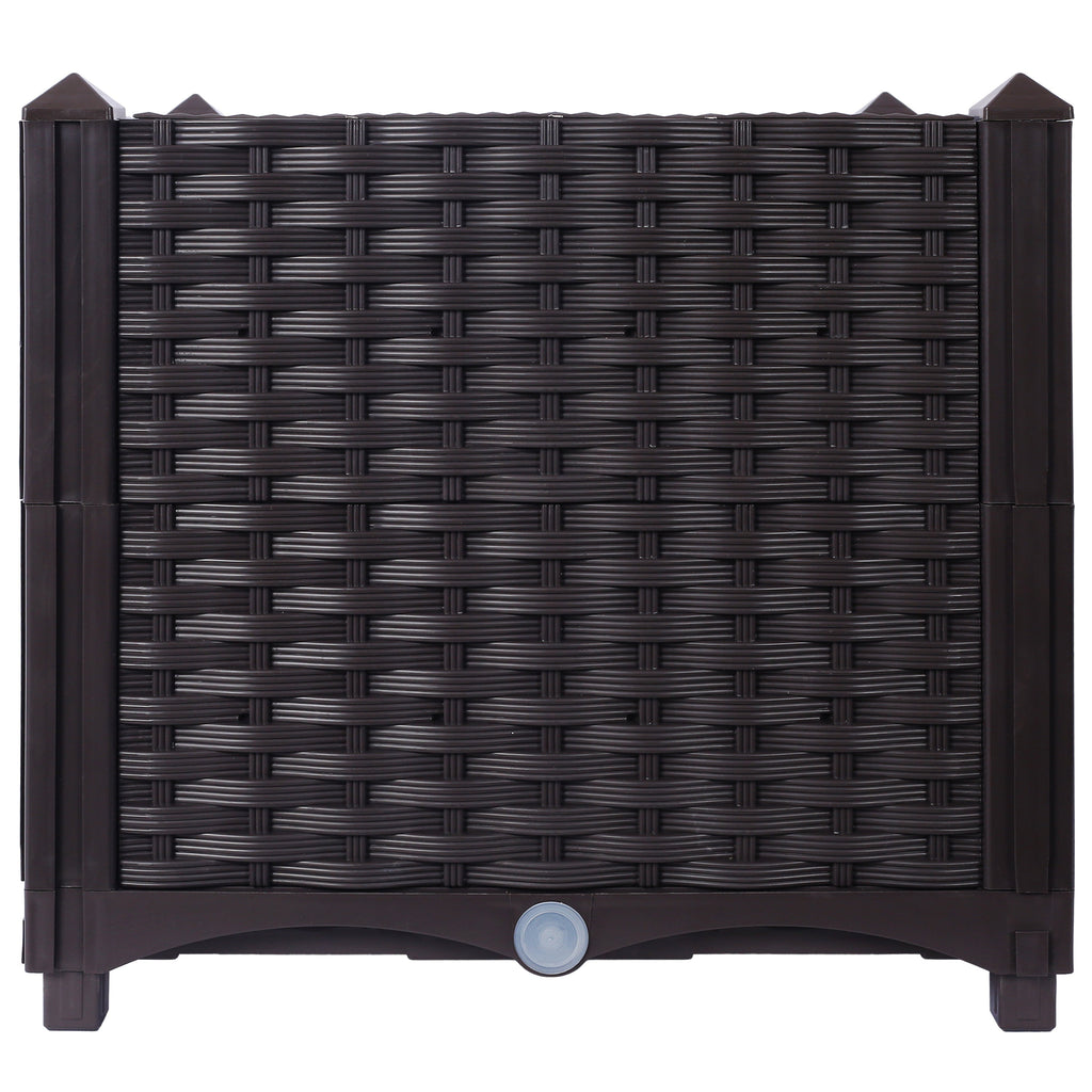 Self-Watering Deep Raised Garden Bed Planter Box - Polypropylene, view 6