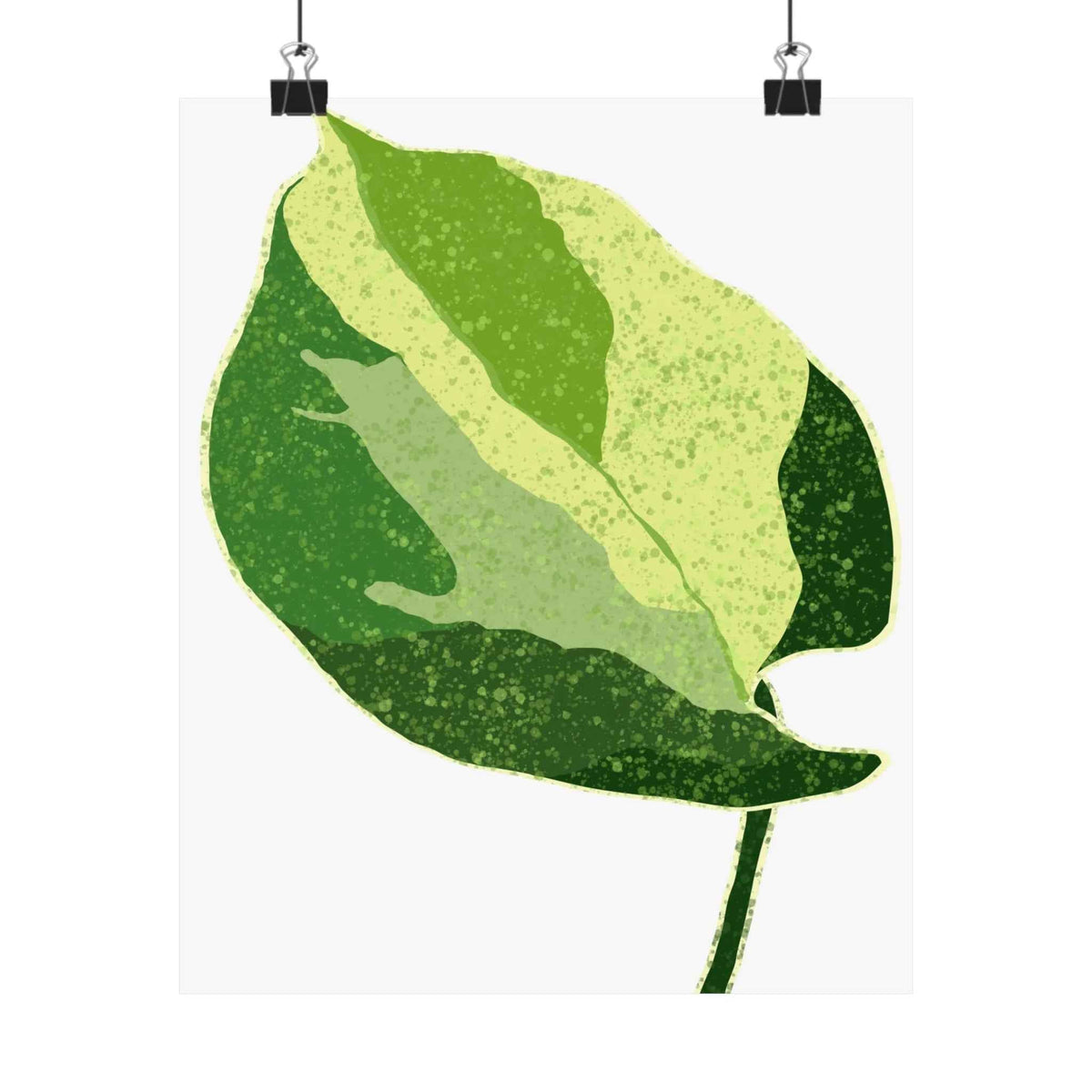 Manjula Pothos Illustrated Botanical Print – Unframed Wall Art, view 7