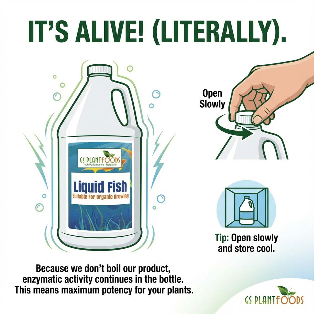 Organic Liquid Fish Fertilizer – NPK 2-3-1, view 6