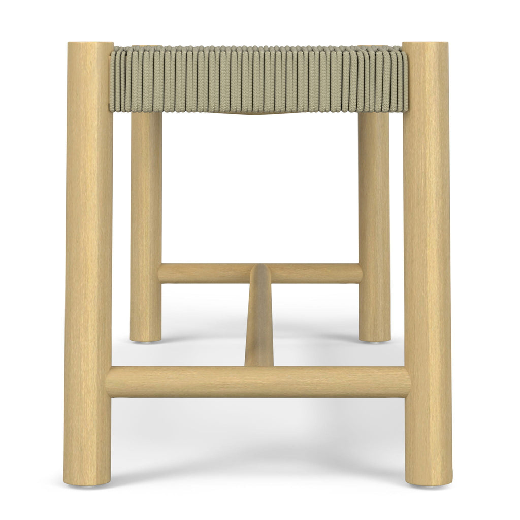 Dahlia - Outdoor Indoor Contemporary Bench, view 5